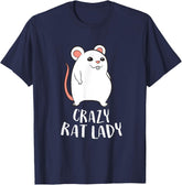 Crazy Rat Lady Crazy Rats Girl T-Shirt